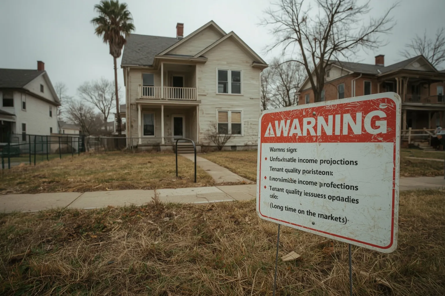Warning Signs of a Bad Real Estate Investment (Before You Buy)