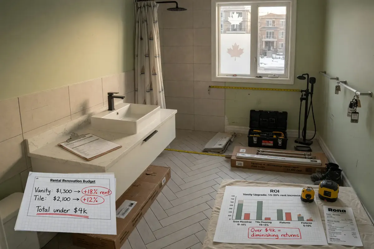 Bathroom Renovations That Actually Boost Rental Income