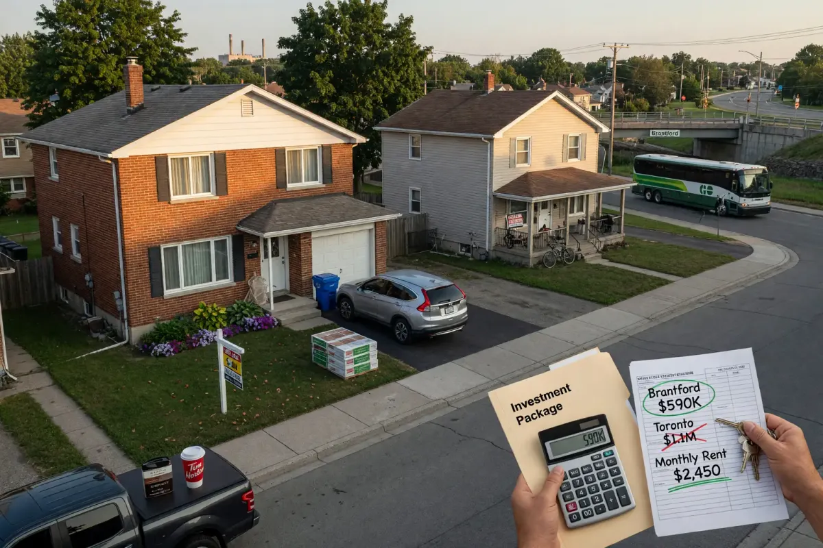 Inversión inmobiliaria en Brantford: mercado asequible de Ontario