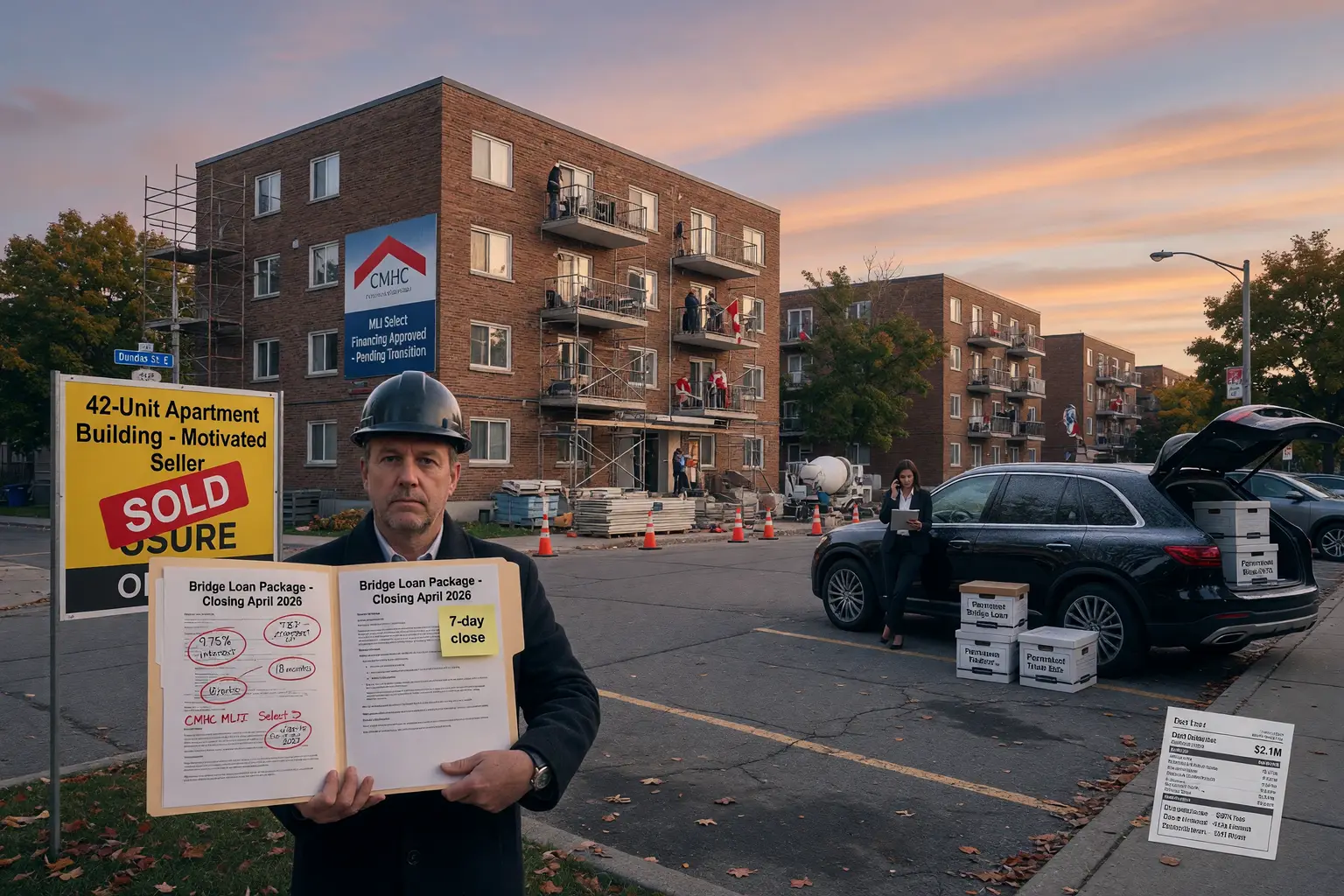 Bridge Loans for Apartment Buildings in Canada
