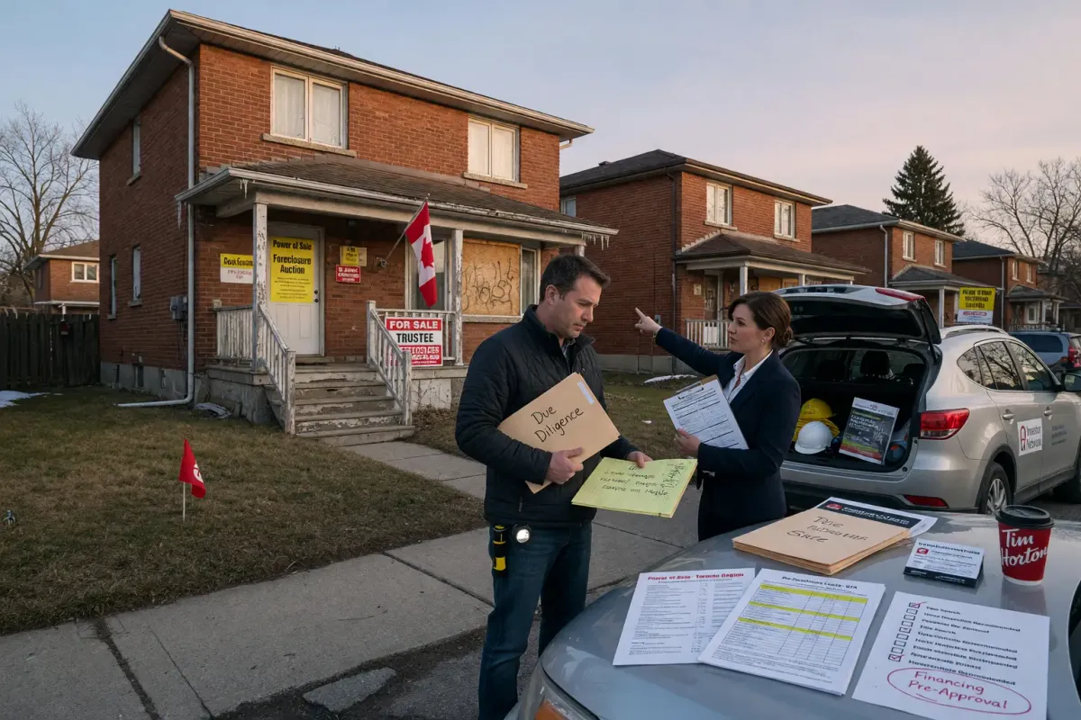 Foreclosed Properties Canada: Investor's Guide to Finding Deals