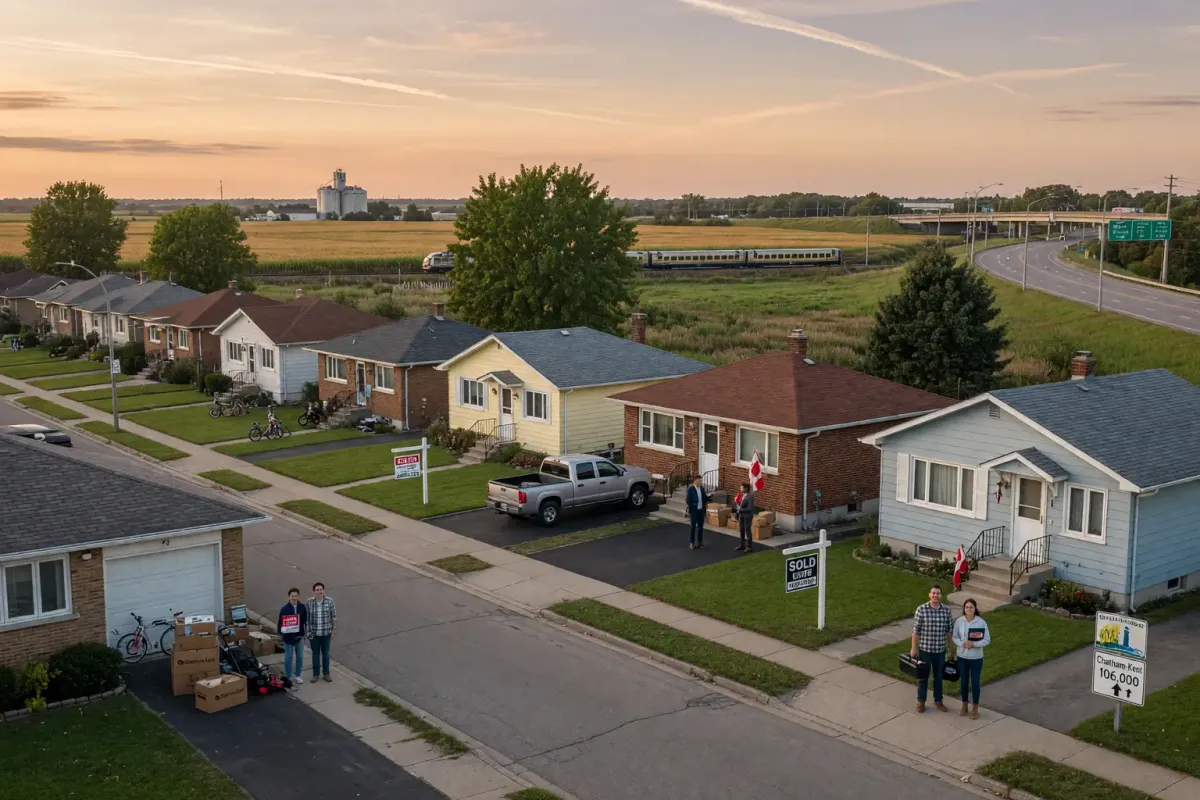 Chatham-Kent, Ontario : Une entrée abordable sur le marché ontarien