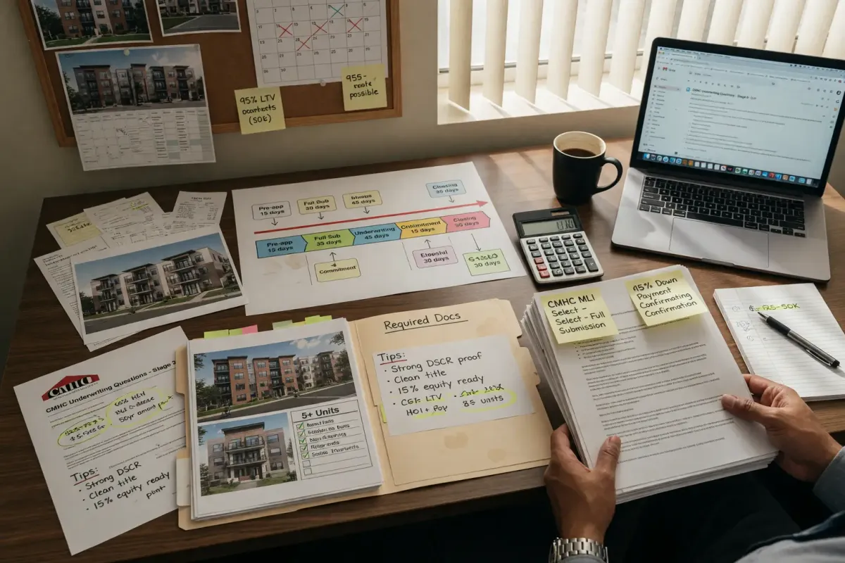 CMHC MLI Select Application: Step-by-Step Walkthrough