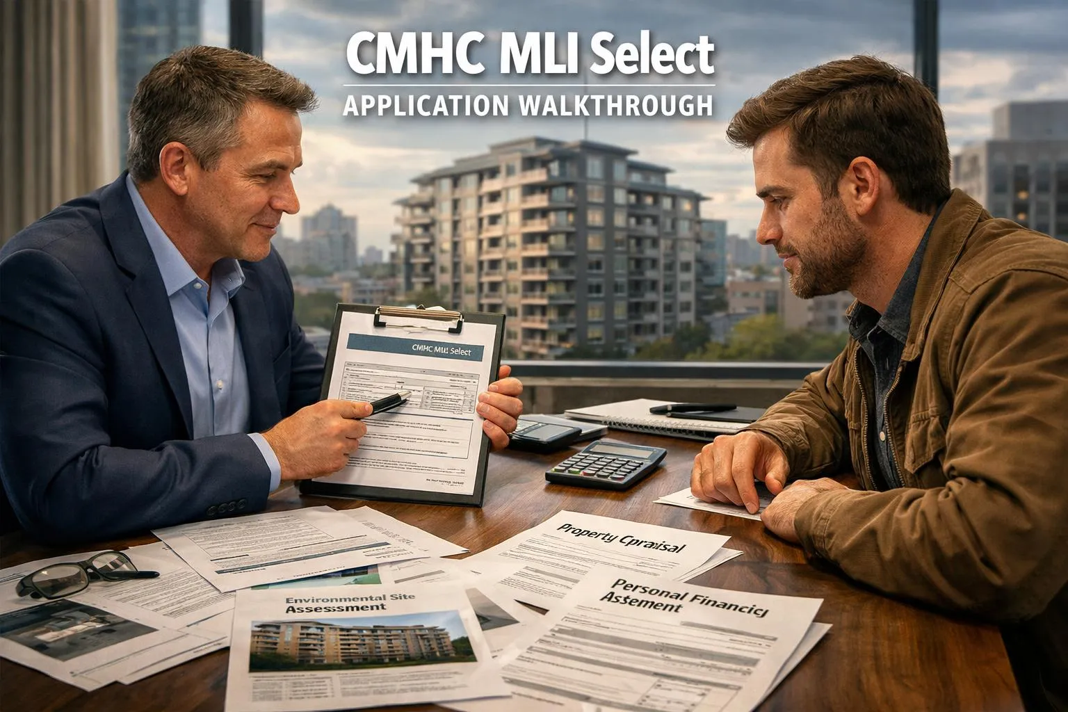 CMHC MLI Select Application: Step-by-Step Walkthrough
