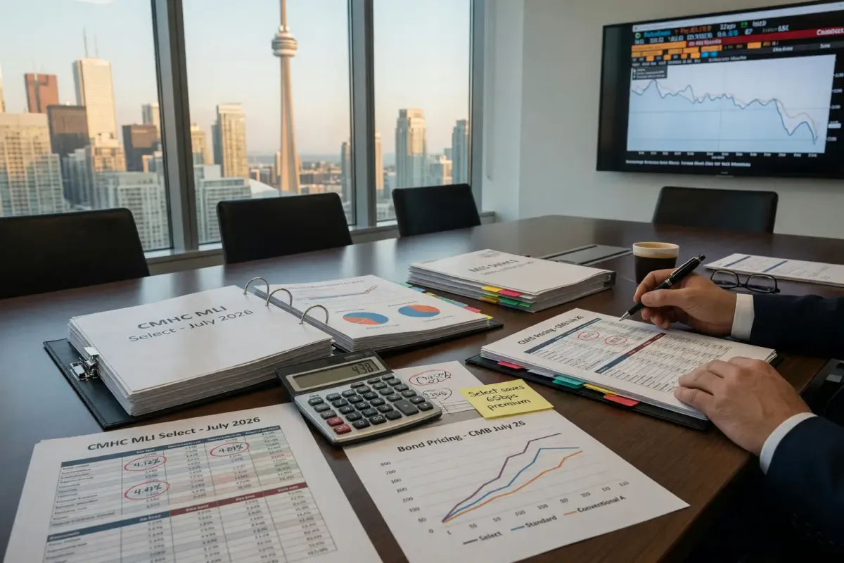 CMHC MLI Select Interest Rates Canada (July 2026)