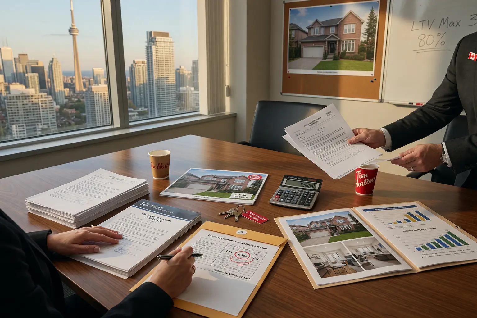 Using Property as Collateral for a Mortgage in Canada