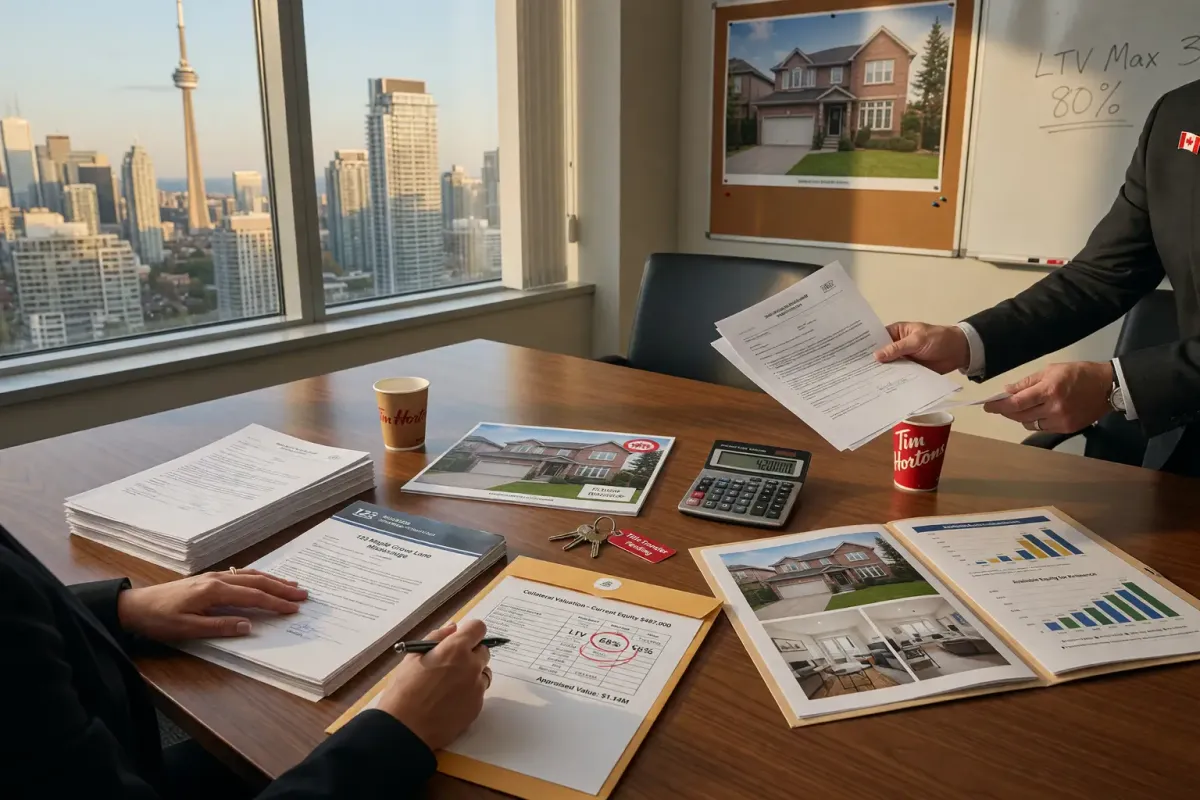 Using Property as Collateral for a Mortgage in Canada