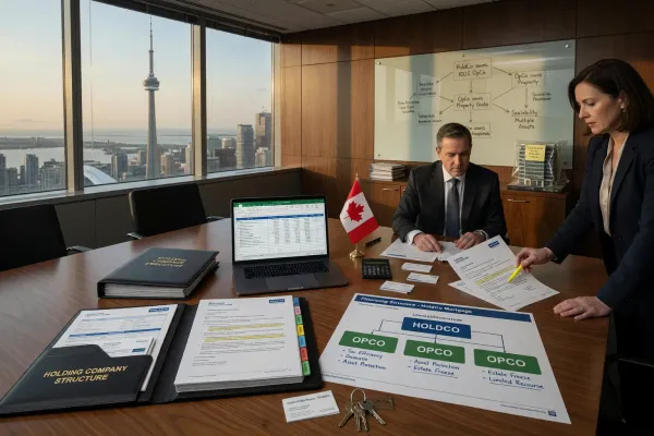 Commercial Mortgage Through a Holding Company in Canada: Corporate Ownership Guide