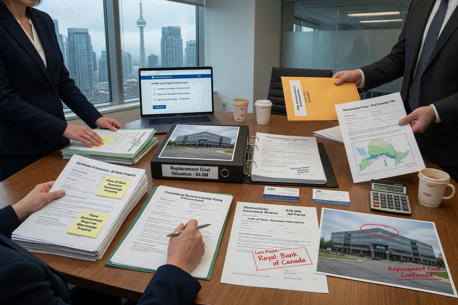 Insurance Requirements for a Commercial Mortgage in Canada: What Lenders Demand