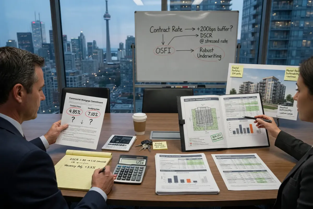 Commercial Mortgage Stress Test Canada: How It Works and What It Means for Your Deal