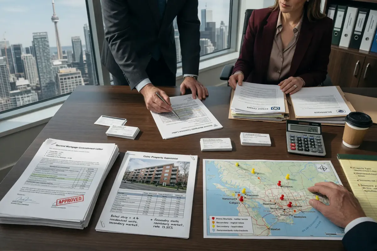 Commercial Second Mortgage in Canada: Subordinate Financing Guide