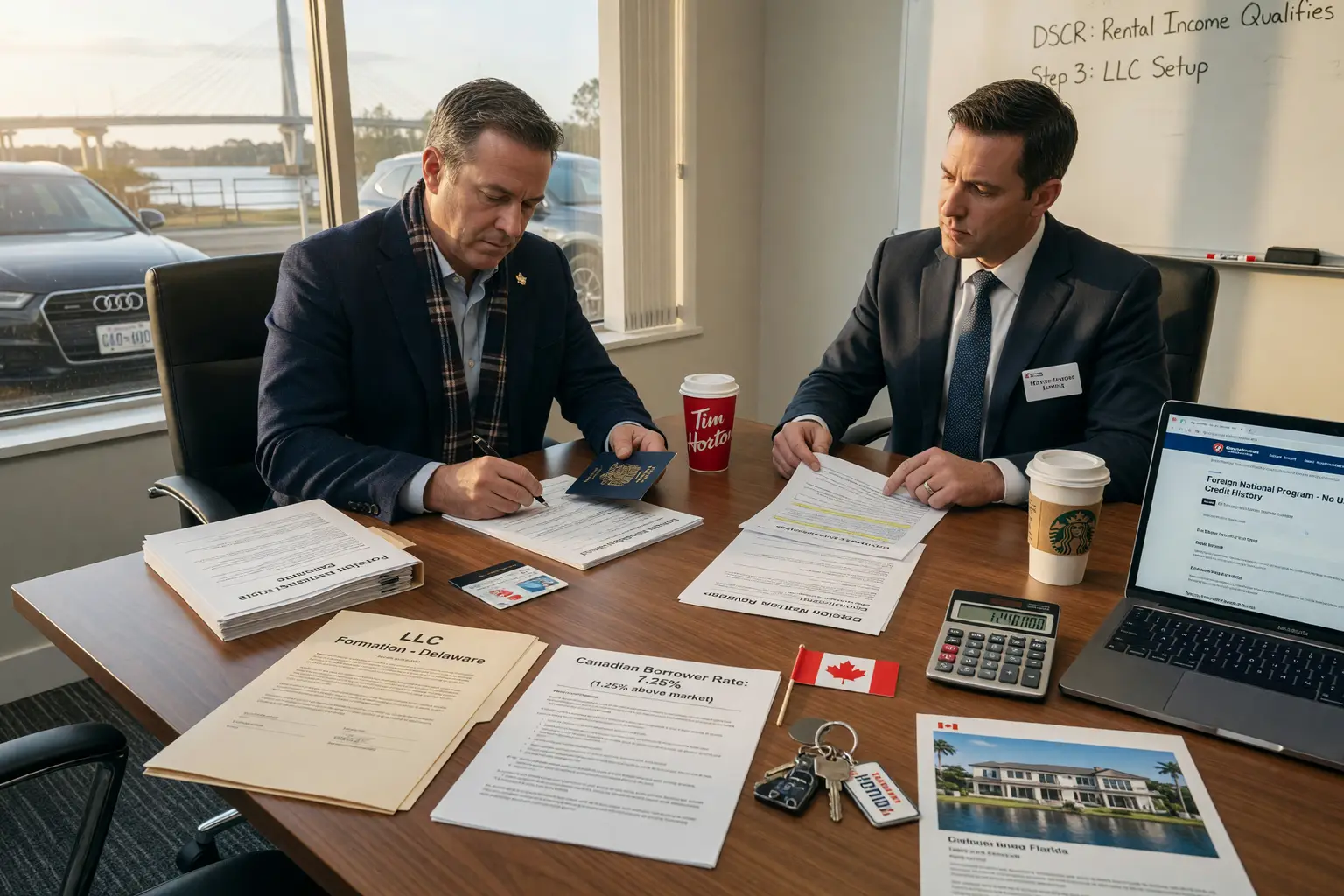 Cross-Border Mortgage for Canadians Buying US Property