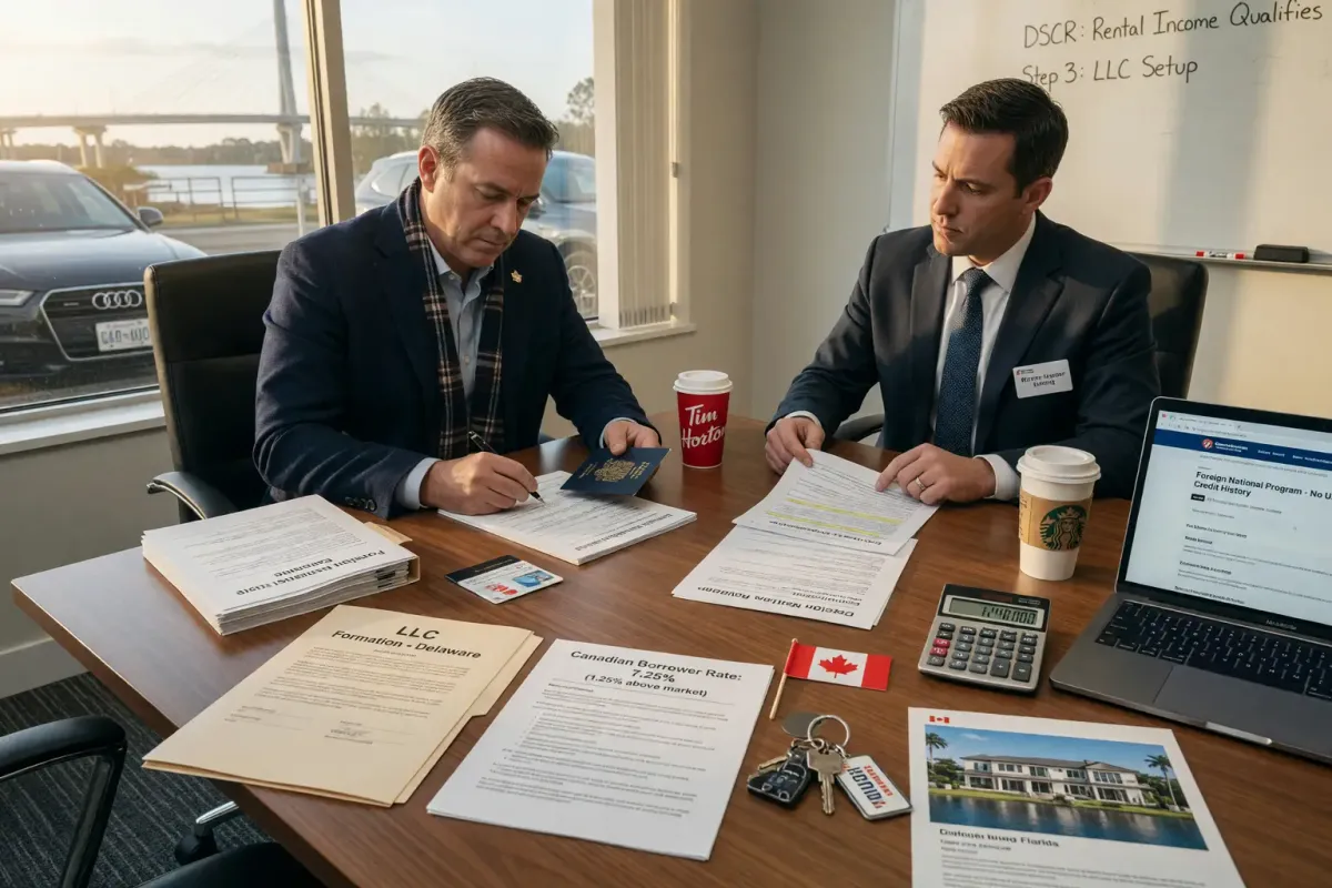 Cross-Border Mortgage for Canadians Buying US Property
