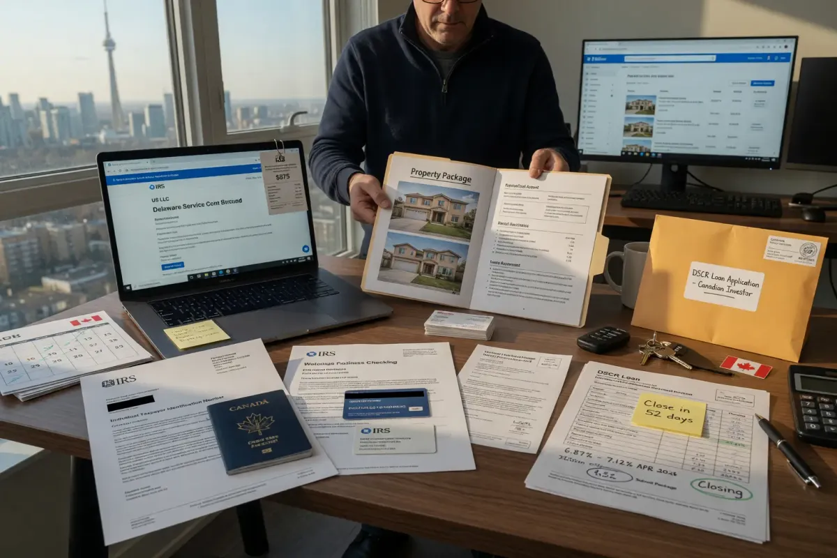 DSCR Loan Application: Step-by-Step Guide for Canadians
