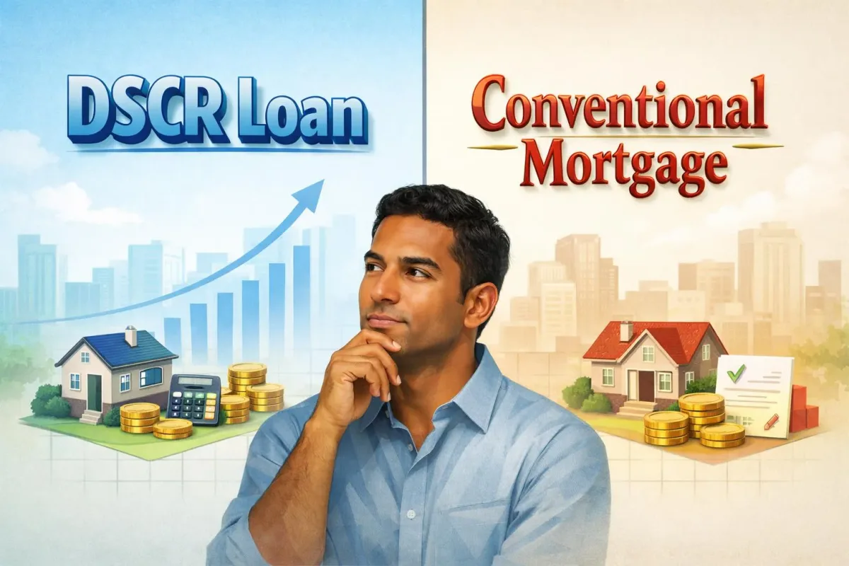 DSCR Loan vs Conventional Mortgage: Side-by-Side Comparison