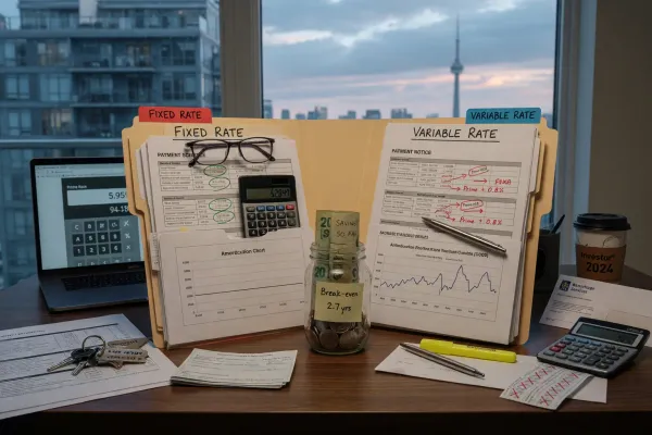 Fixed vs Variable Rate Mortgage for Investors: Canada