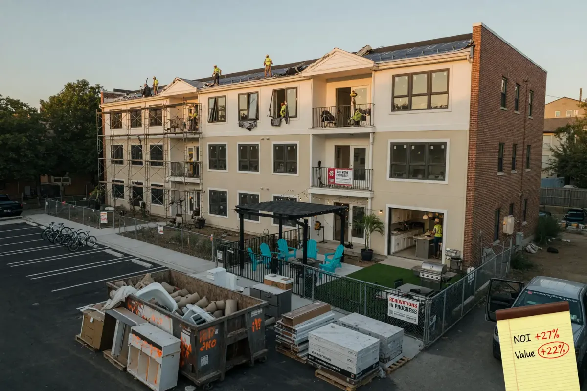 How to Force Appreciation in Multifamily Properties