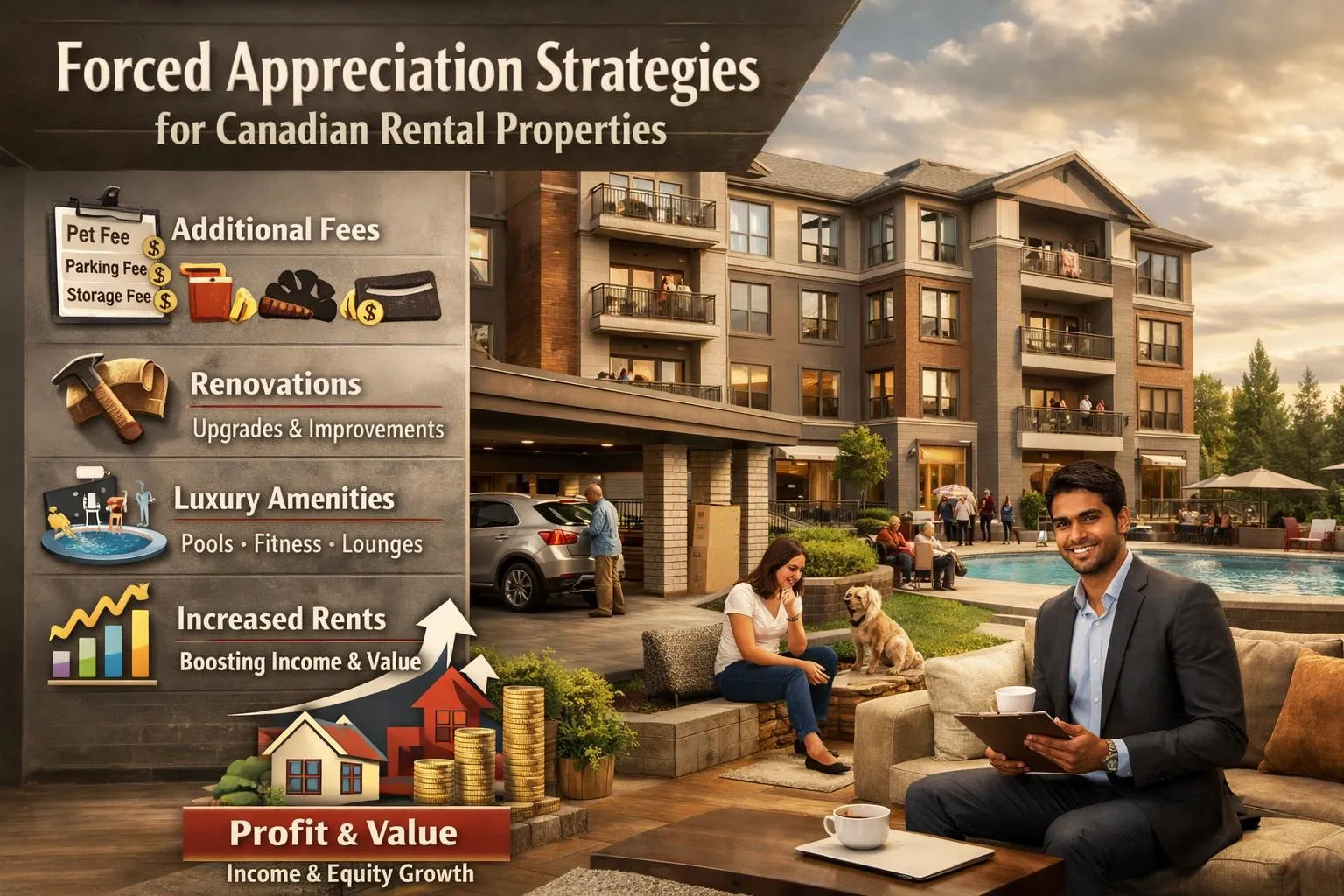 Forced Appreciation Strategies for Canadian Rental Properties