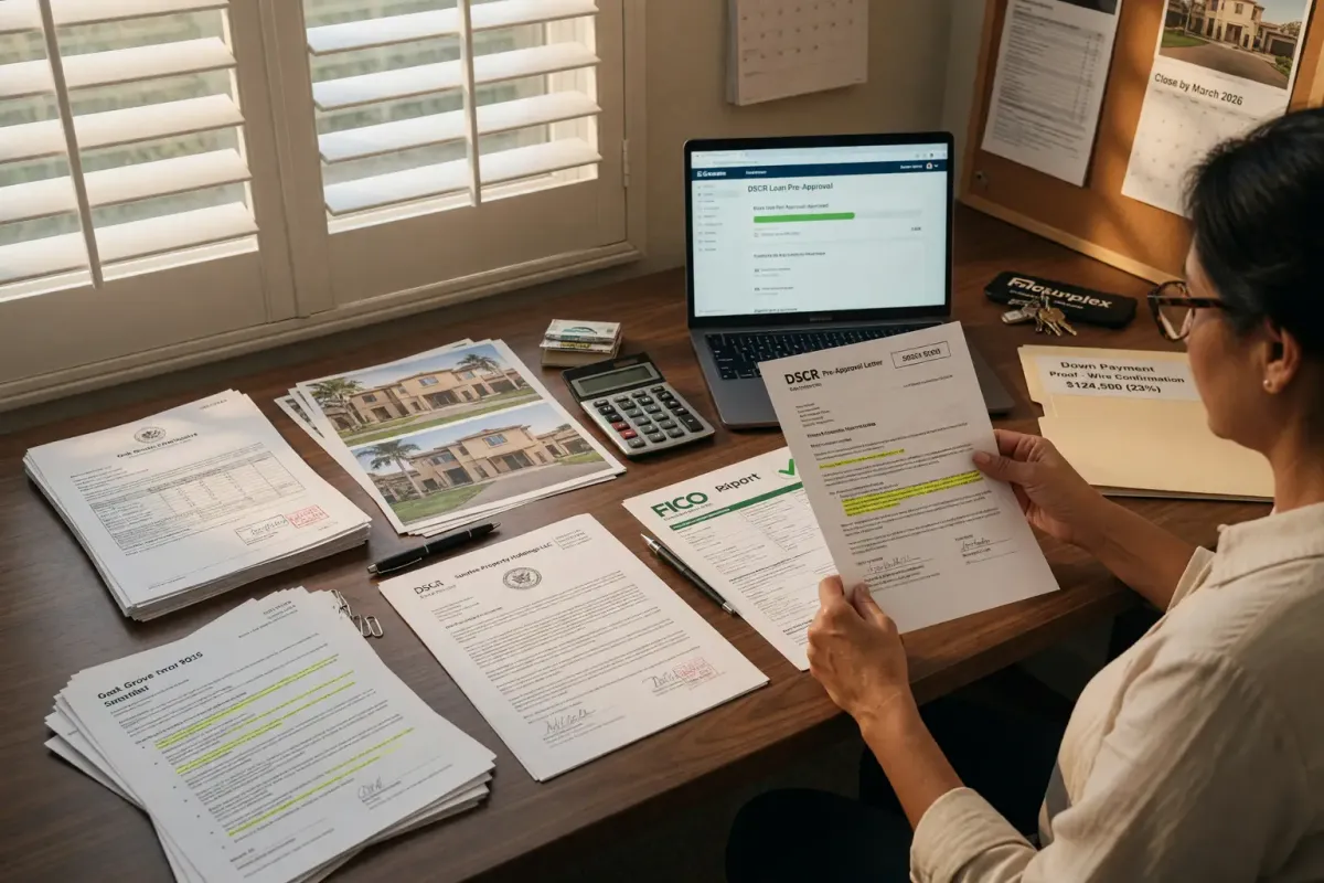 How to Get Pre-Approved for a DSCR Loan in 2026