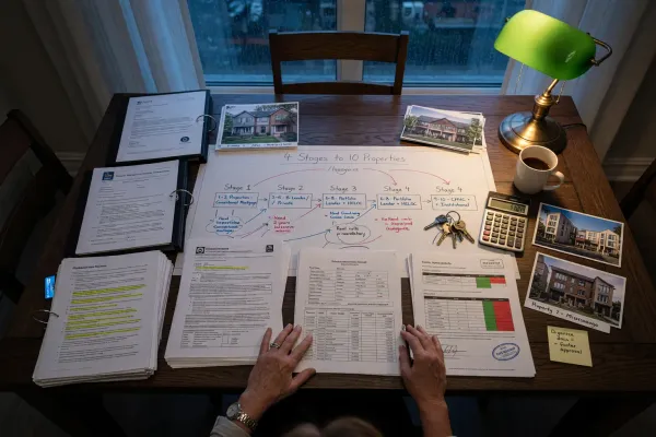 How to Build a 10-Property Portfolio: Financing Roadmap