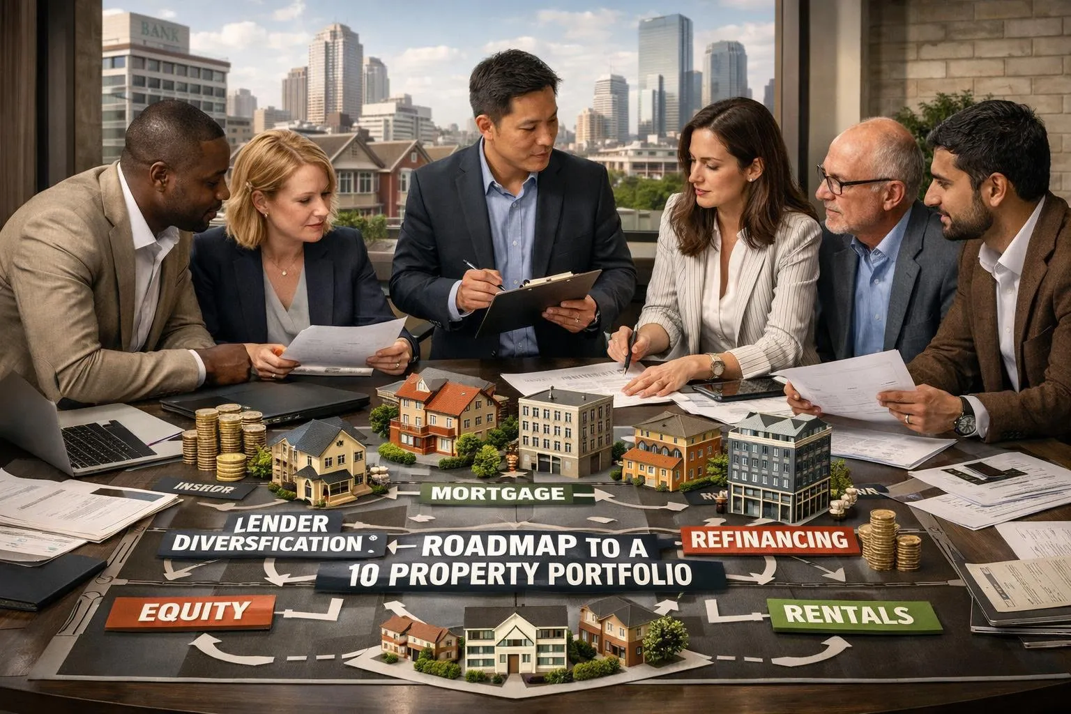 How to Build a 10-Property Portfolio: Financing Roadmap