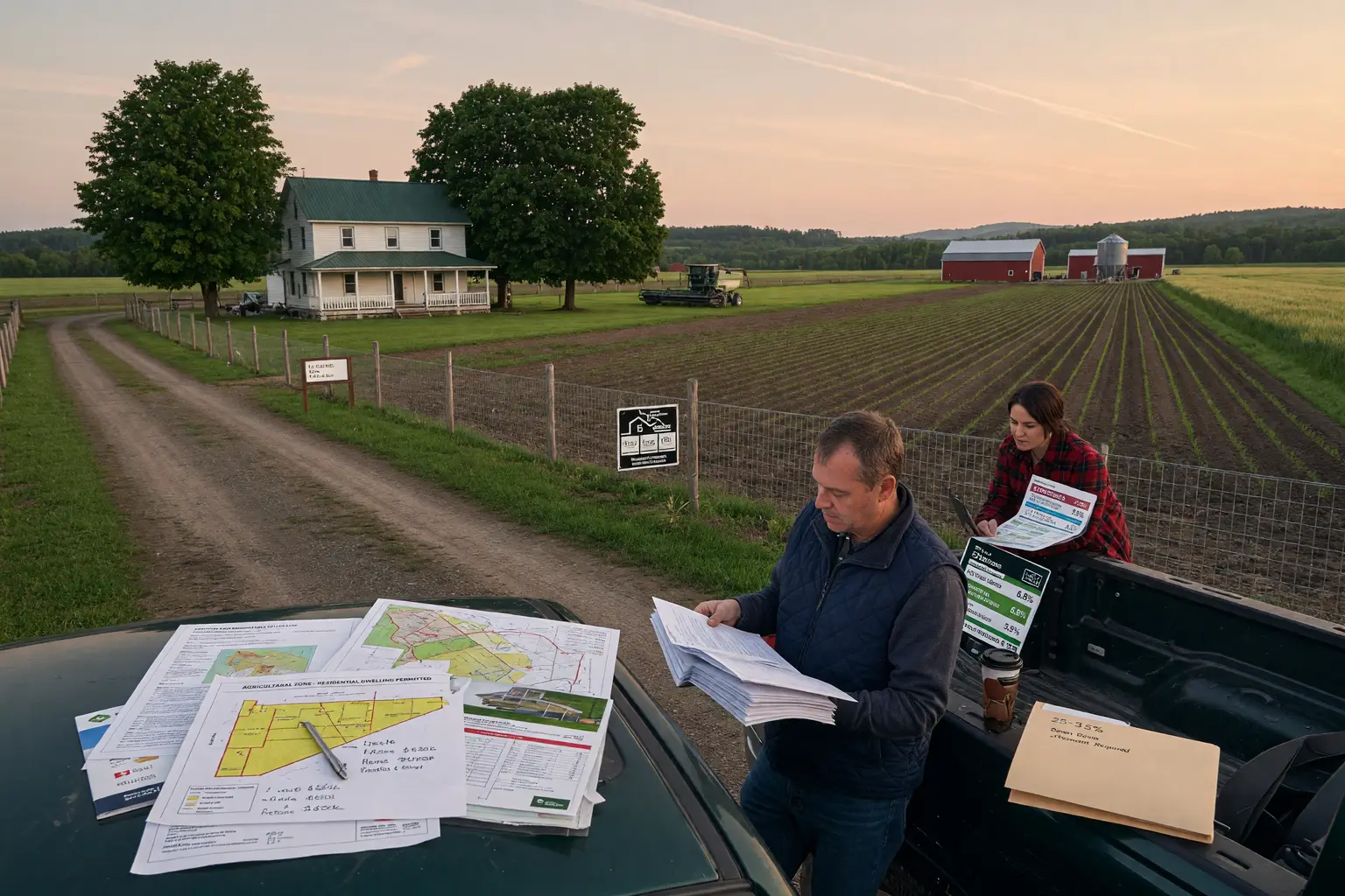 How to Get a Mortgage on Agricultural Zoned Property