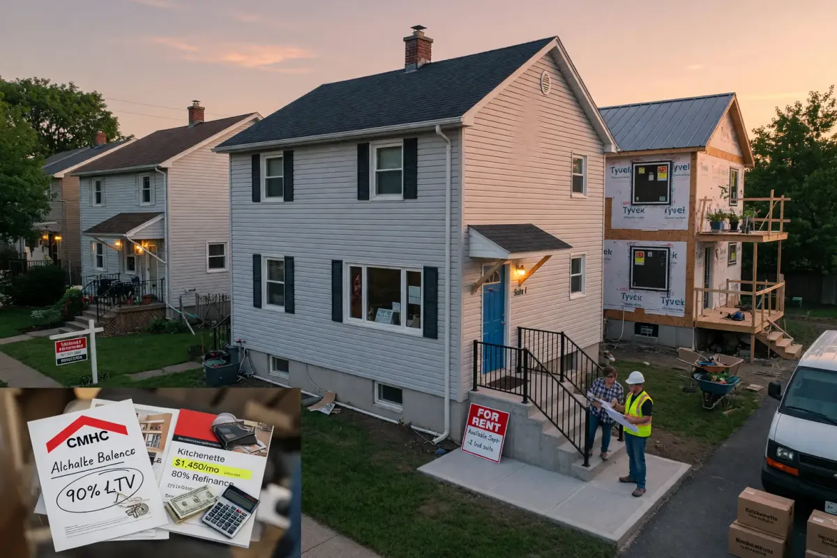 Refinance Your Home for an ADU: CMHC 90% LTV Guide