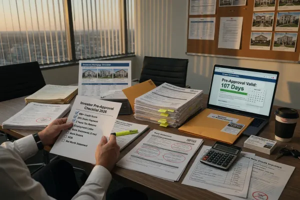 Mortgage Pre-Approval Checklist for Investors (2026)