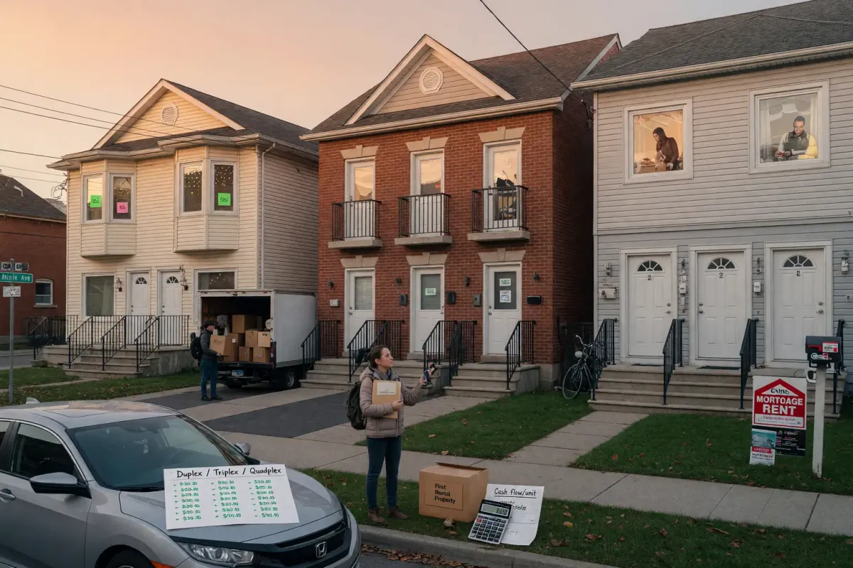 Duplex vs Triplex vs Quadruplex : Comparaison du financement (2026)