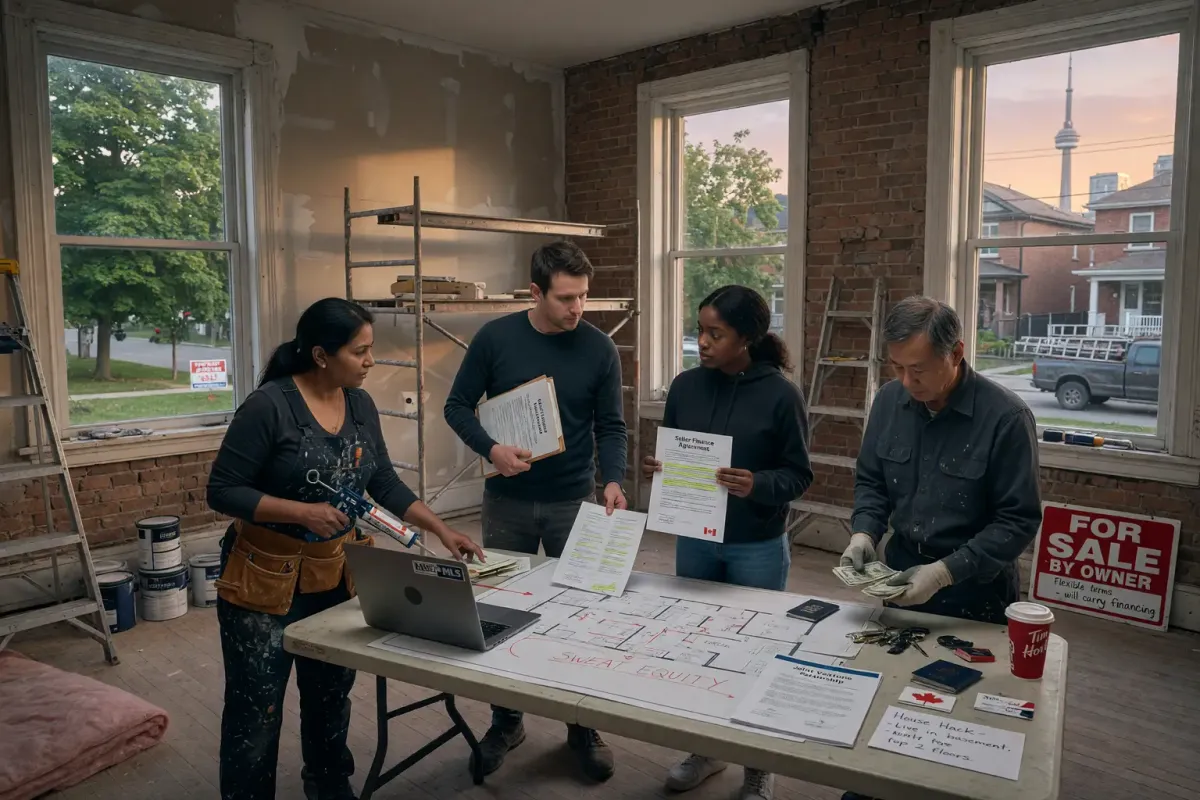No-Money Real Estate Investing in Canada: Creative Strategies
