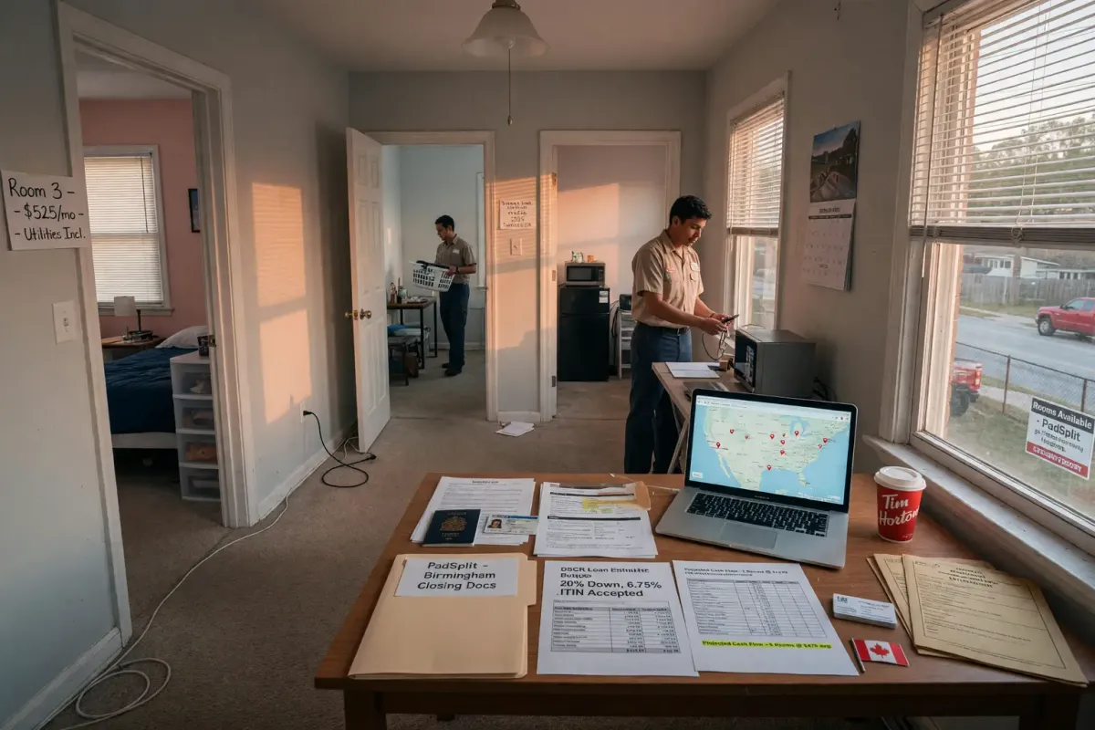 PadSplit Financing: How Canadians Fund US Room Rentals