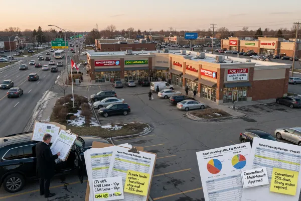 Retail Property Financing Canada: Loans & Lender Criteria