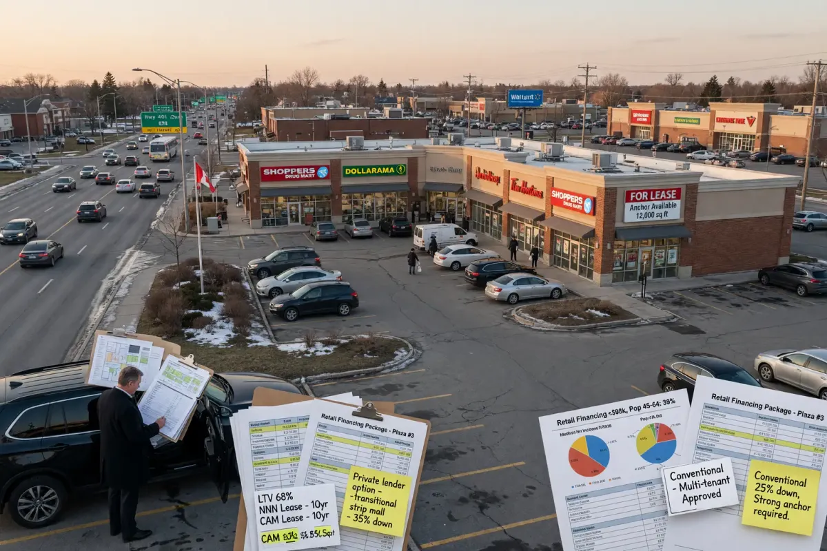 Retail Property Financing Canada: Loans & Lender Criteria
