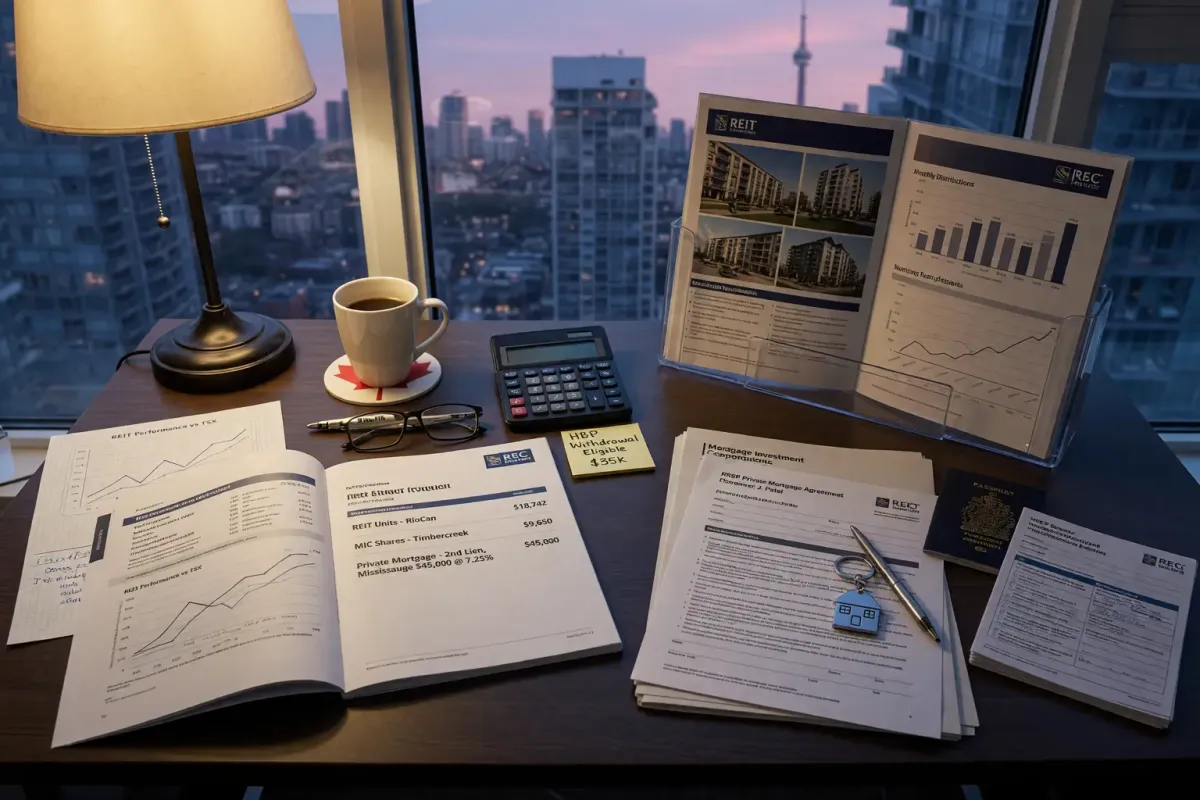 RRSP Real Estate Investing: REITs, MICs & Strategies
