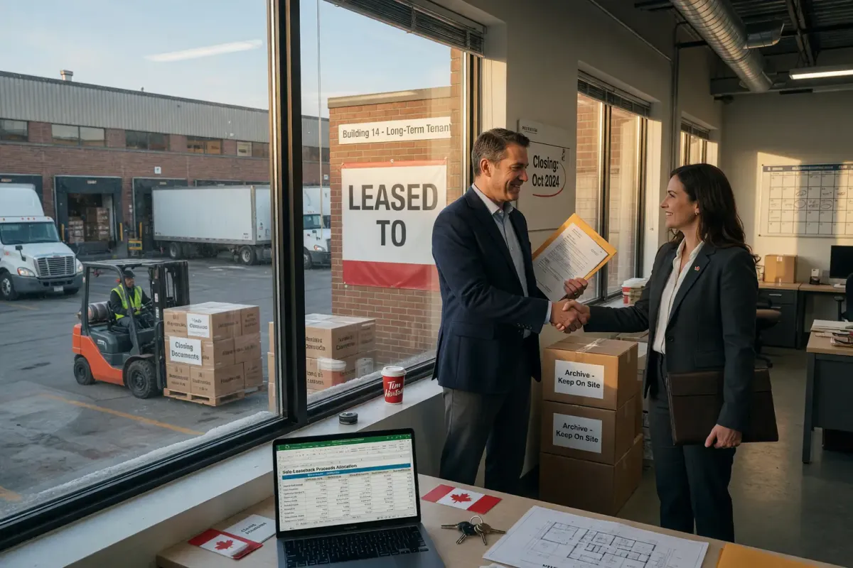 Sale-Leaseback for Canadian Commercial Real Estate