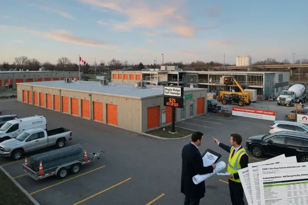 Self-Storage Facility Financing Canada: Mortgage and Construction Loans