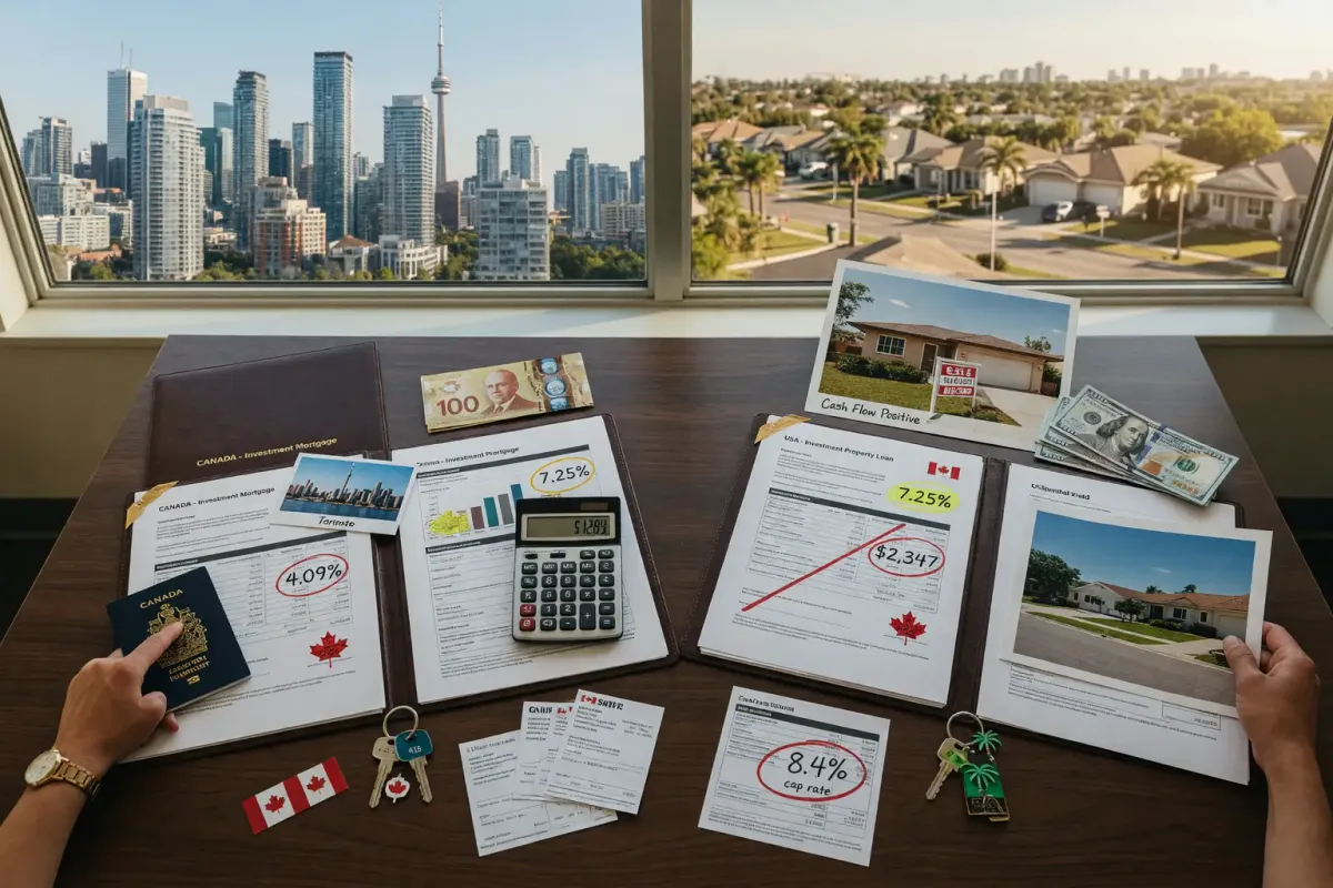 Should You Buy in Canada or the US? A Financing Comparison