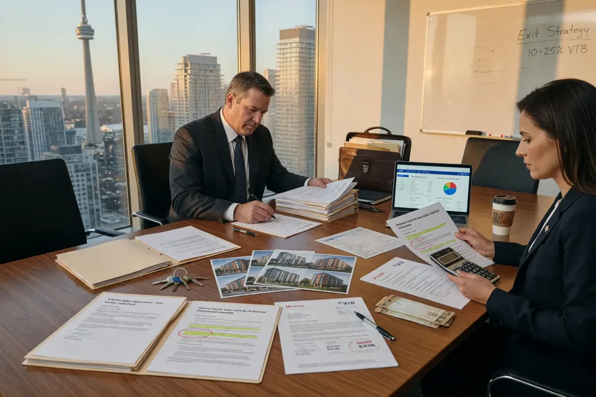 Exit Strategies: VTB Mortgages & Partial Equity Sales