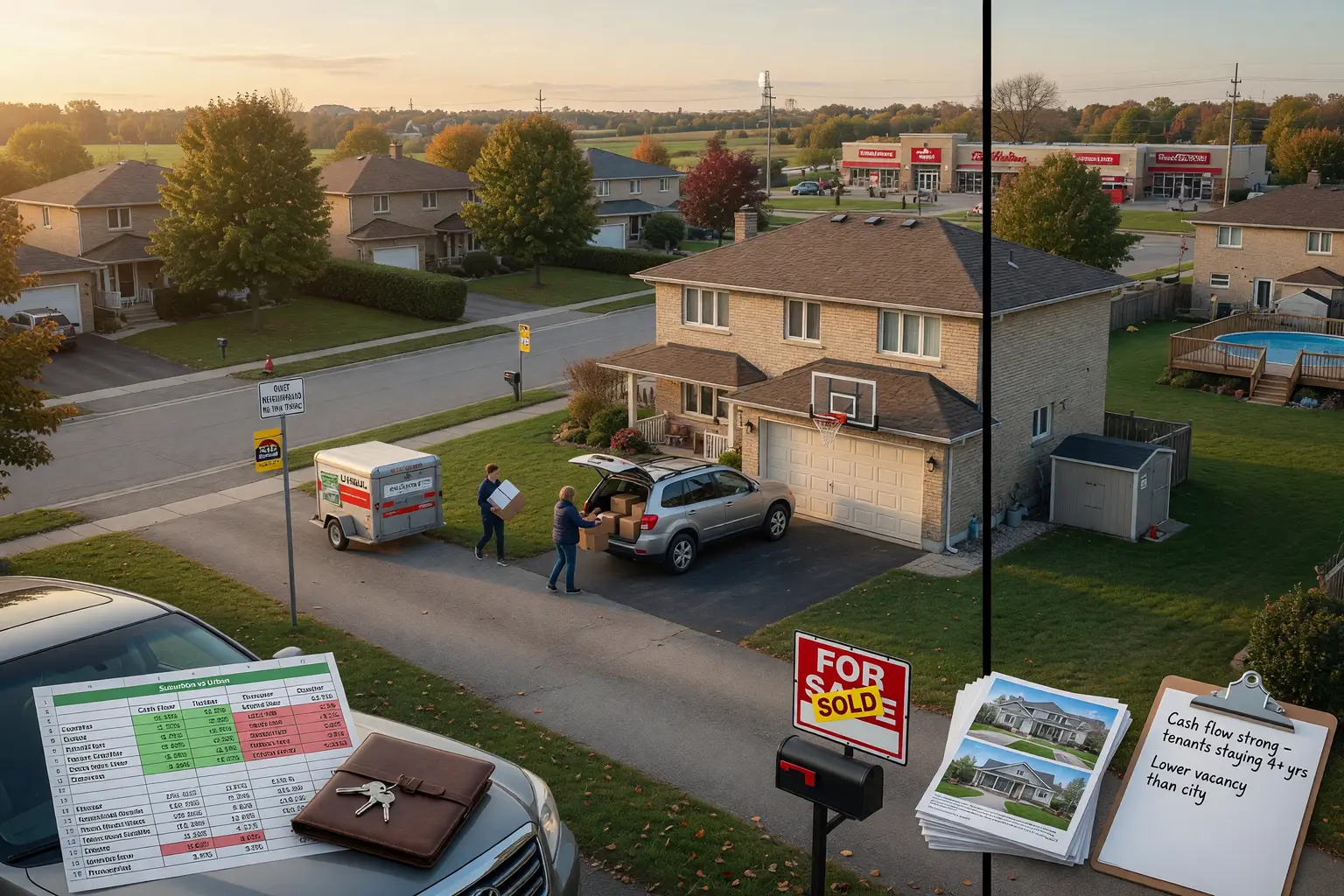 Suburban Real Estate Investing: Pros and Cons
