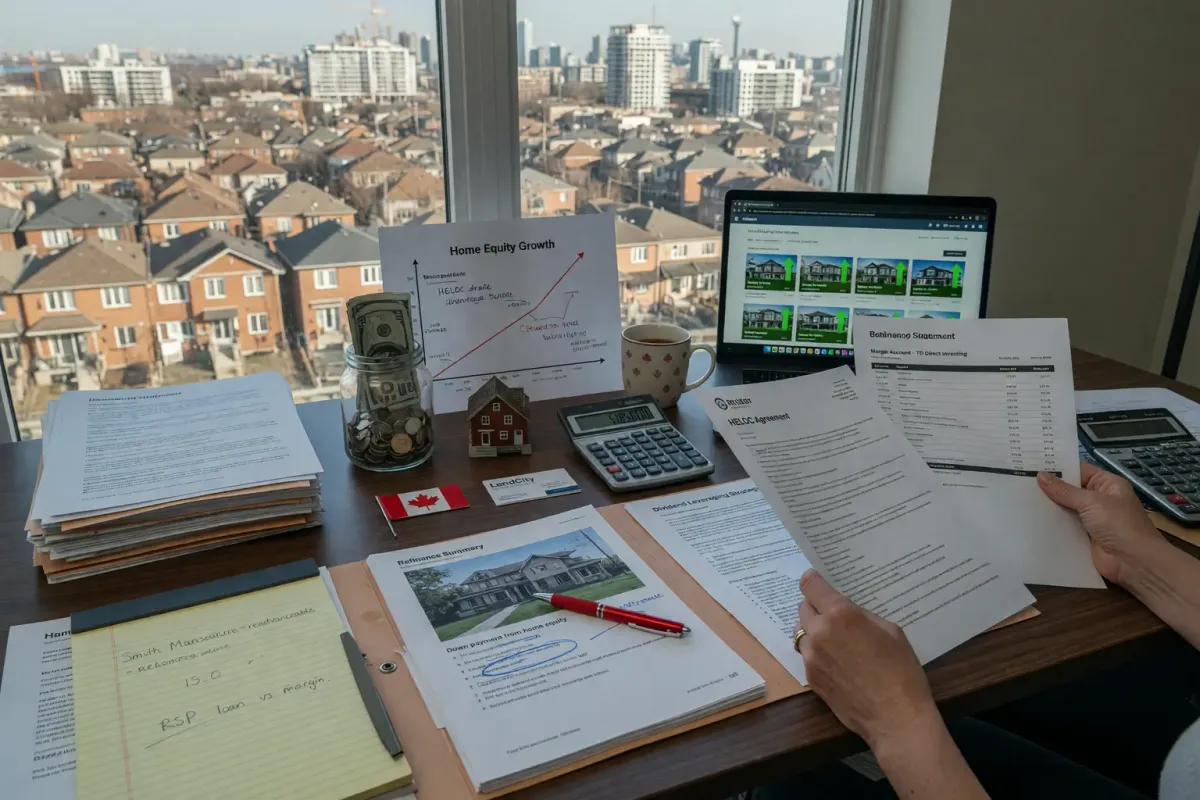 Leverage Strategies: Build a Real Portfolio in Canada