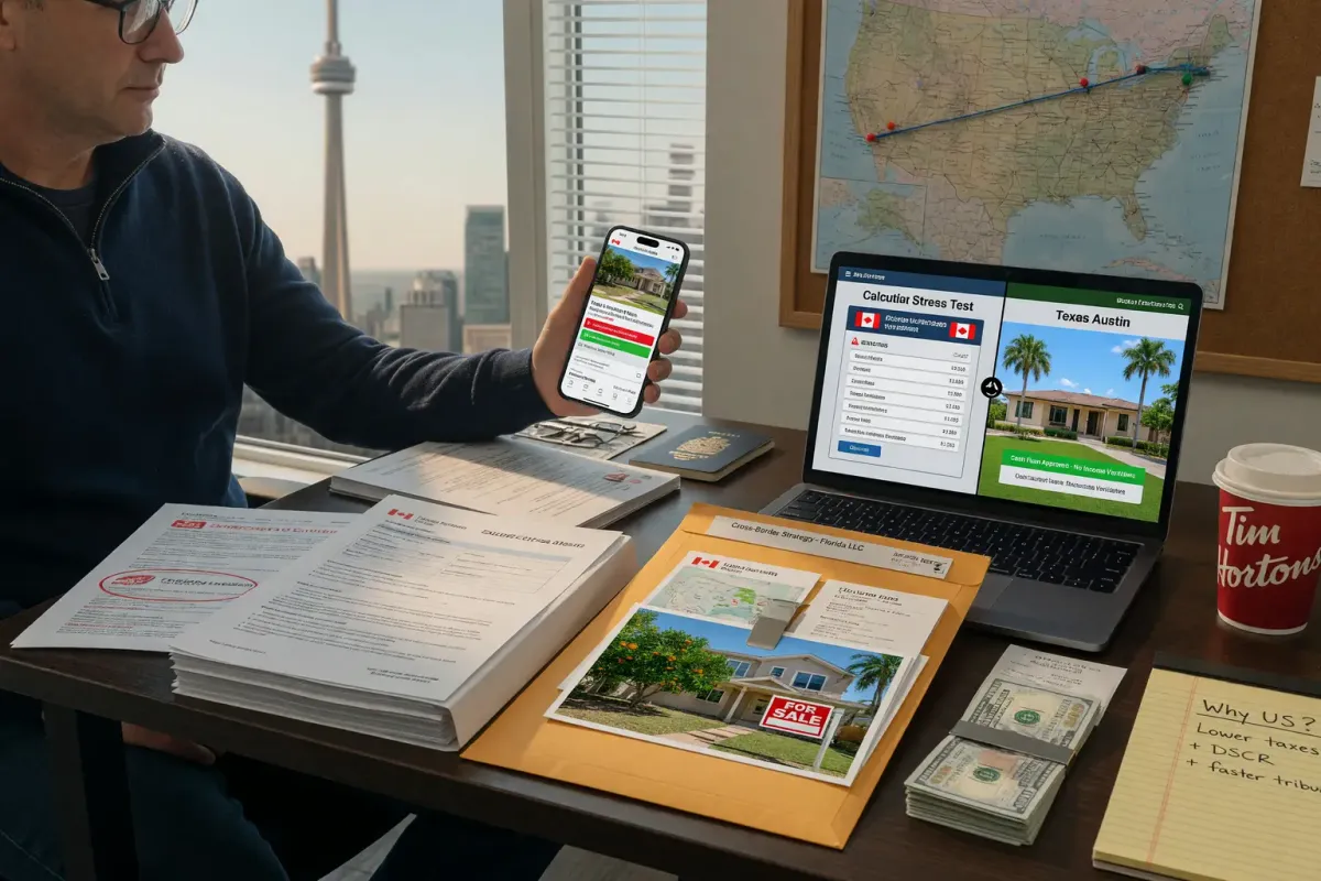 Why Canadian Investors Are Moving Capital to US Real Estate
