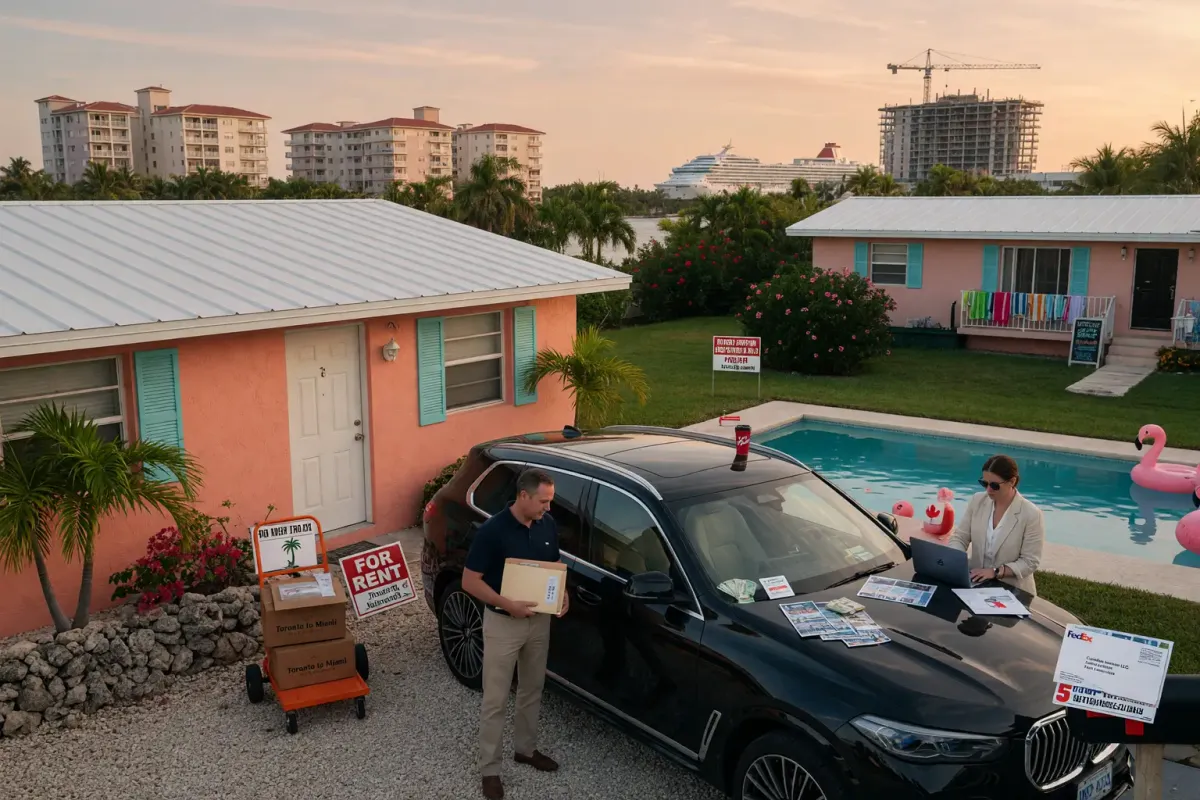 South Florida vs Canadian Rentals: 8-12% Returns Possible