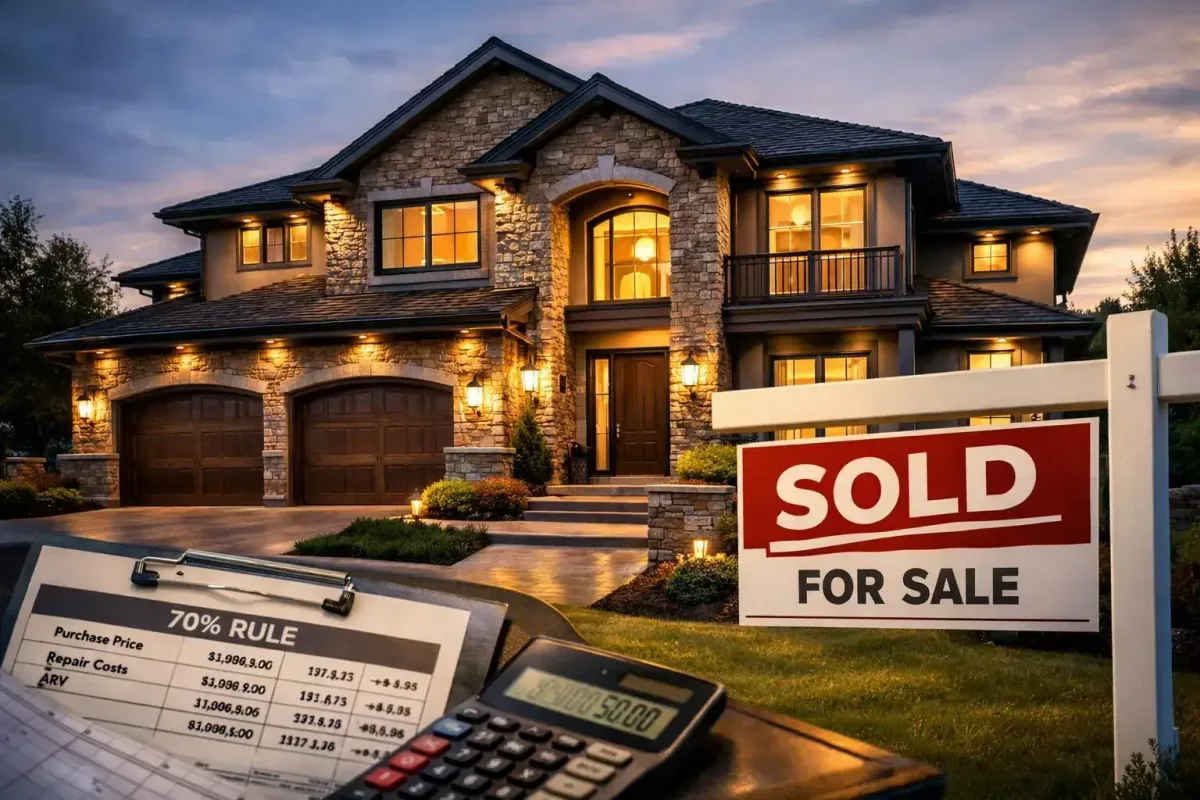 The 70% Rule for House Flipping: Profit Formula