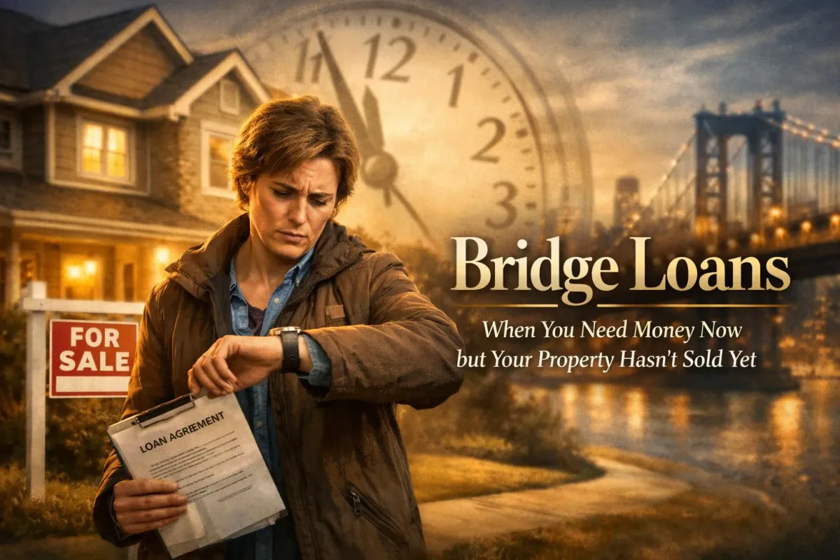 Bridge Loans: When You Need Money Now but Your Property Hasn't Sold Yet