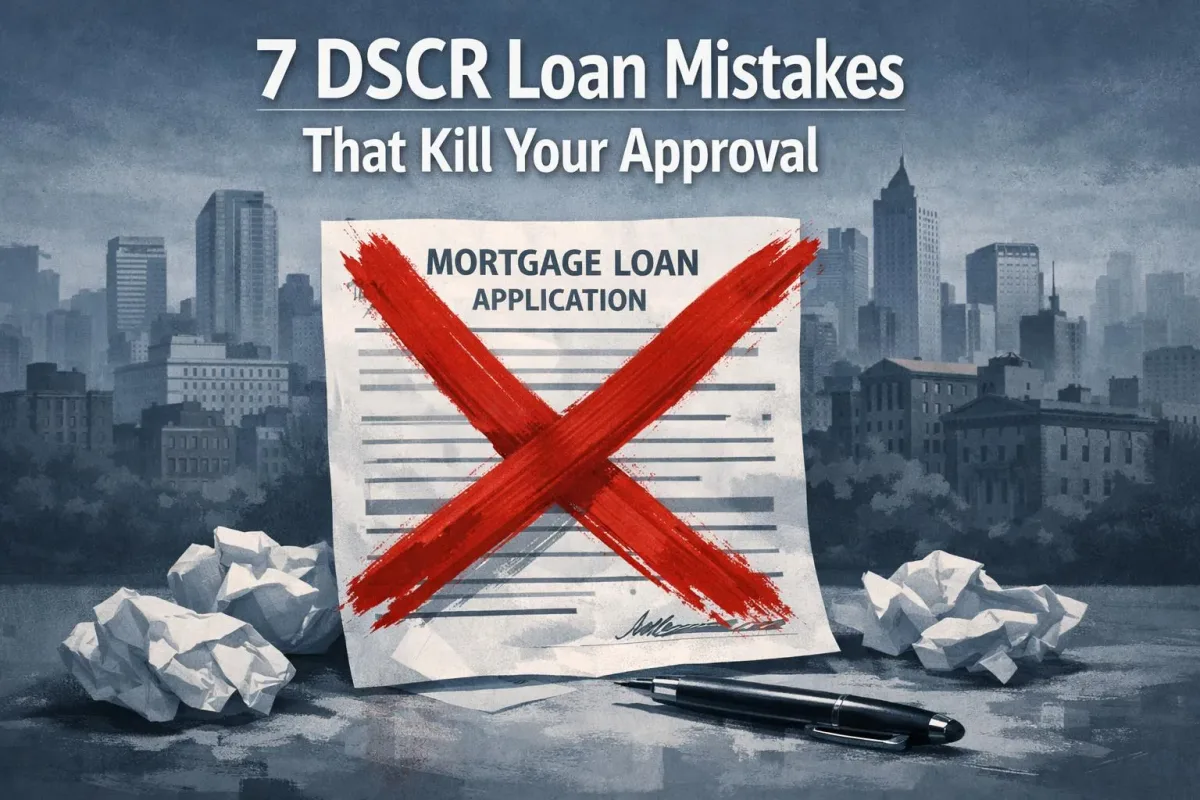 7 DSCR Loan Mistakes That Kill Your Approval