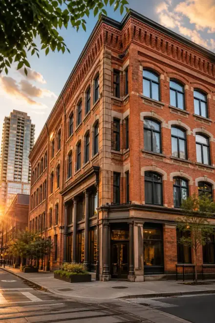 Property in Toronto, Ontario — Nathan case study: Heritage Office Repositioning in Toronto's King West